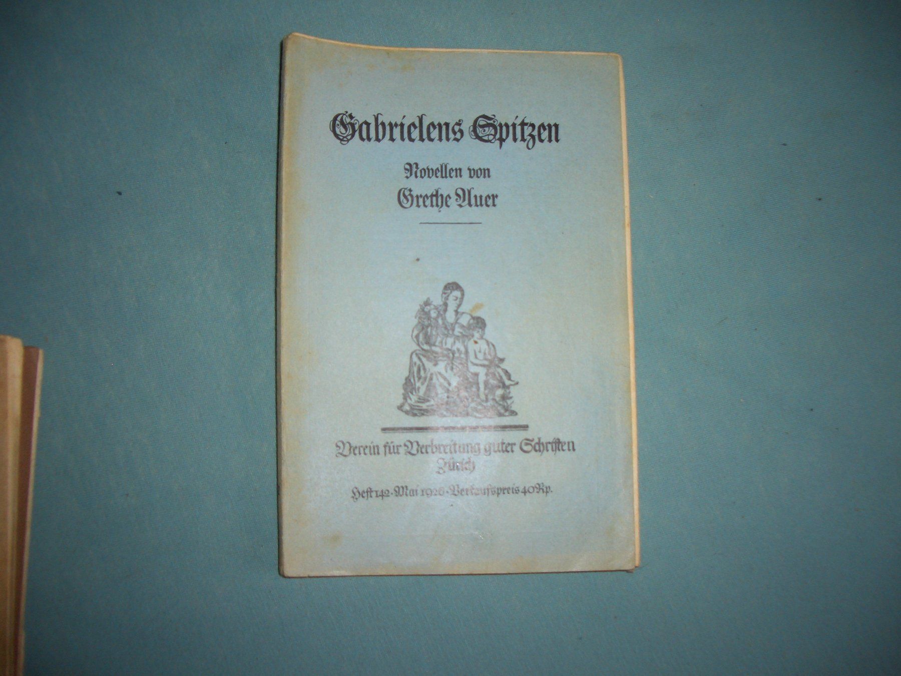 Riviste & Magazine: Gabrielens Spitzen Novellen Grethe Auer – Usato da Präz venduto da Eroberto