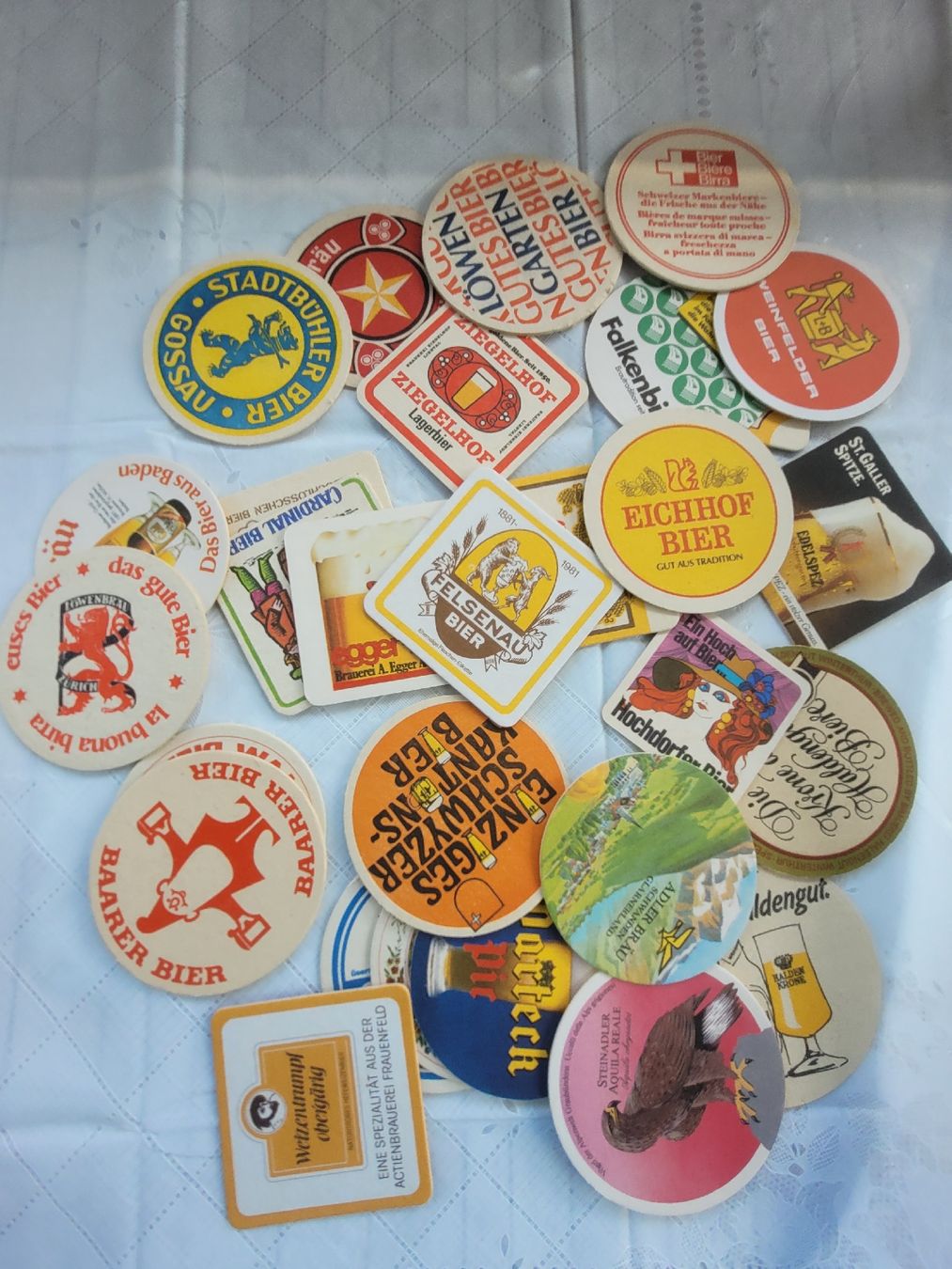 Alle Dekorationen: Diverse Vintage Bierdeckel einwandfrei  – Gebraucht aus Buttikon SZ von Renco 1