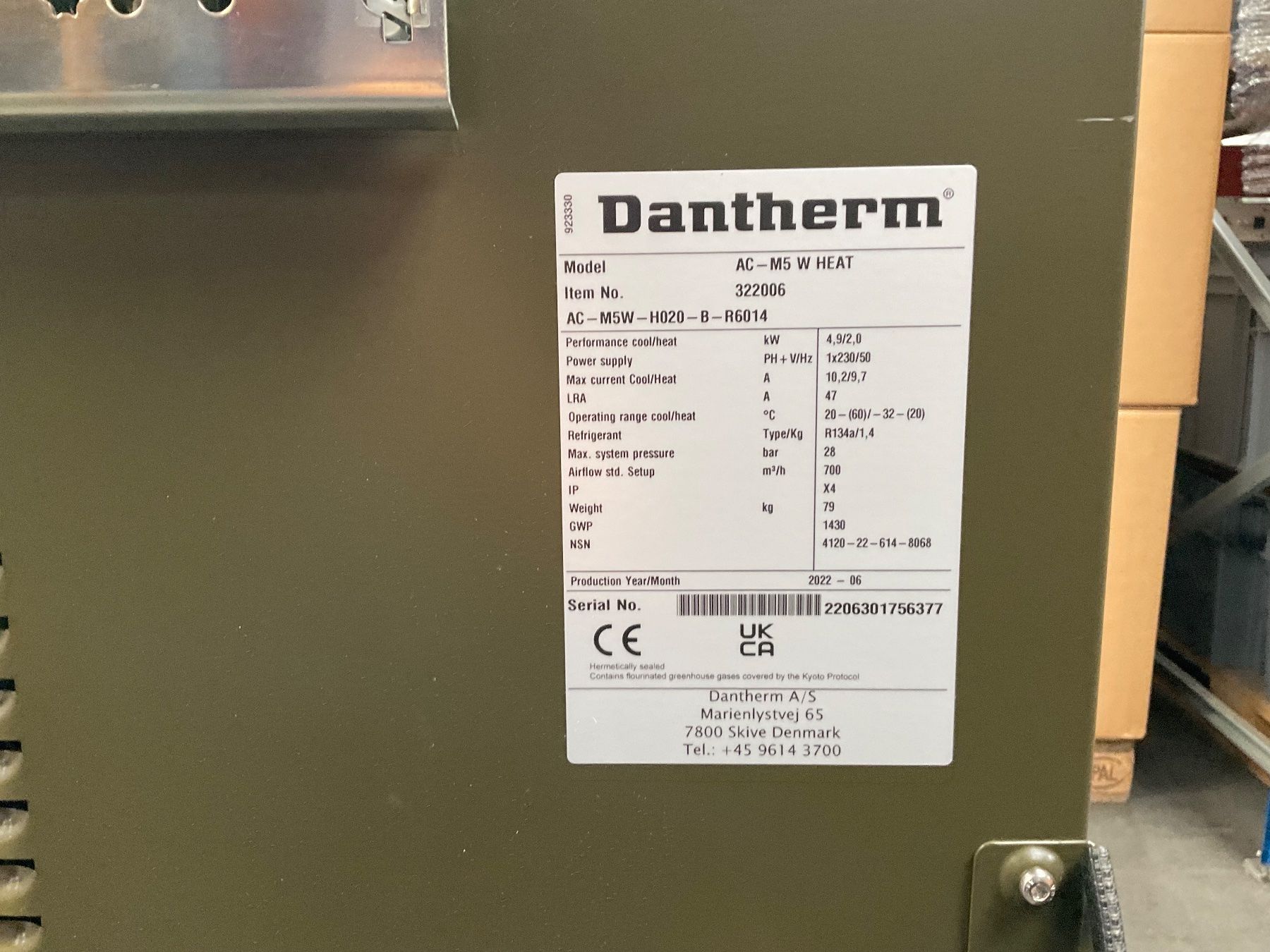 Condizionatori: Dantherm Containerklimagerät – Nuovo (secondo la descrizione) da Altnau venduto da Seemoewe 2