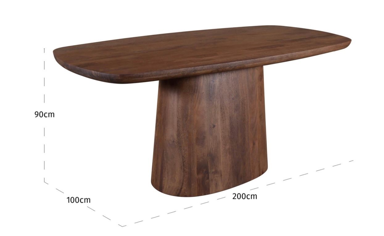 Tische: RICHMOND INTERIORS** Counter table Baldwin spicebrown – Neu und originalverpackt aus Ruswil von Miami-2026 5