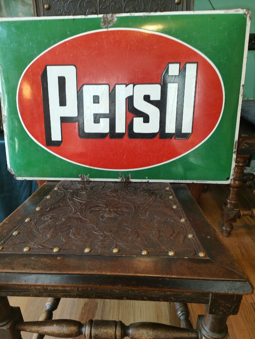 Schilder: Emailschild Persil 1930 40x60 – Gebraucht aus Schaffhausen von b-chriss