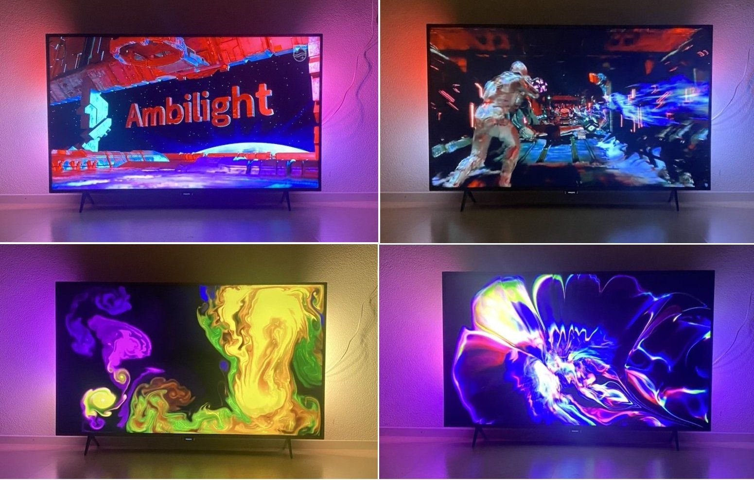 Philips Fernseher: Philips 49" Ultraflacher 4K Android Smart-TV mit Ambilight – Gebraucht aus Madiswil von Dmitryc 3