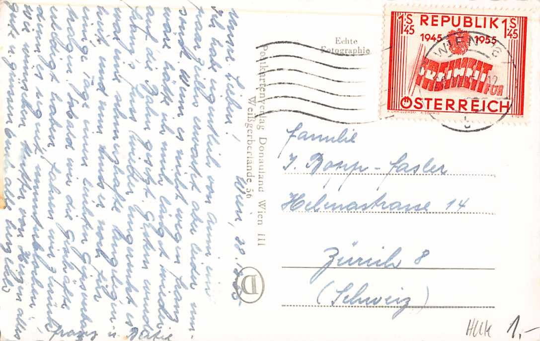 Cartoline postali: 3 uralte Ansichtskarten WIEN - u.a. OPER-Jubiläum – Usato da Lufingen venduto da TopAnsichtskarten 5