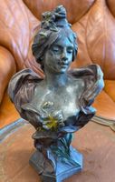 Art nouveau buste femme signé