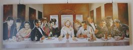 grosses Bild  Hollywood Legends letztes Abendmahl Marylin