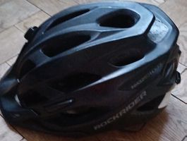 ROCKRIDER Fahrradhelm schwarz Grösse 55 guter Zustand
