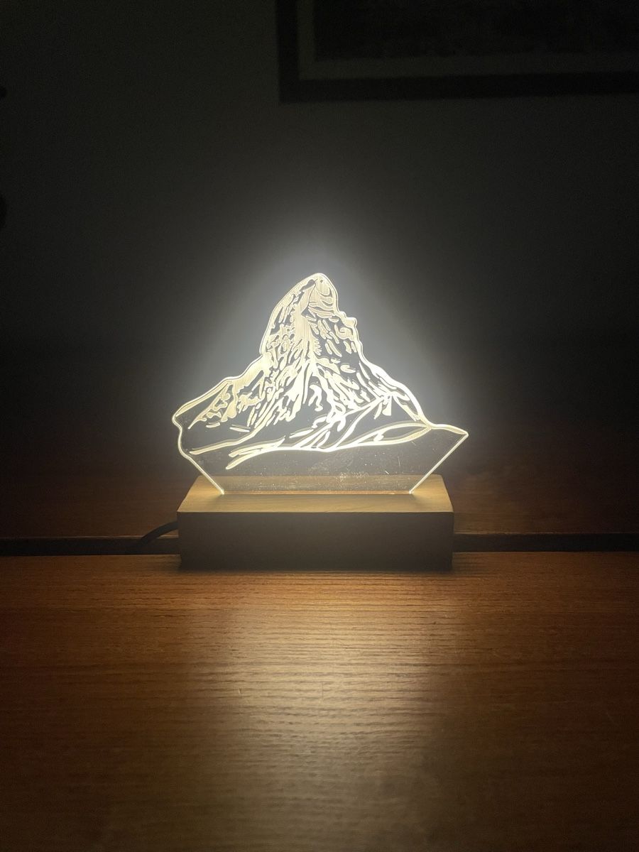 Lampade: Tischlampe Matterhorn – Usato da Hüniken venduto da Skarface85 2