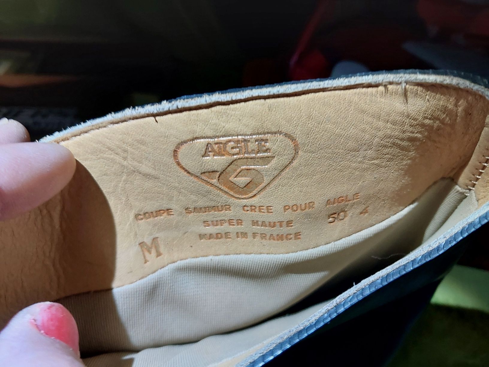 Scarpe da uomo: Aigle Stiefel Leder grösse 44 – Usato da oetwil am see venduto da timmy010 7