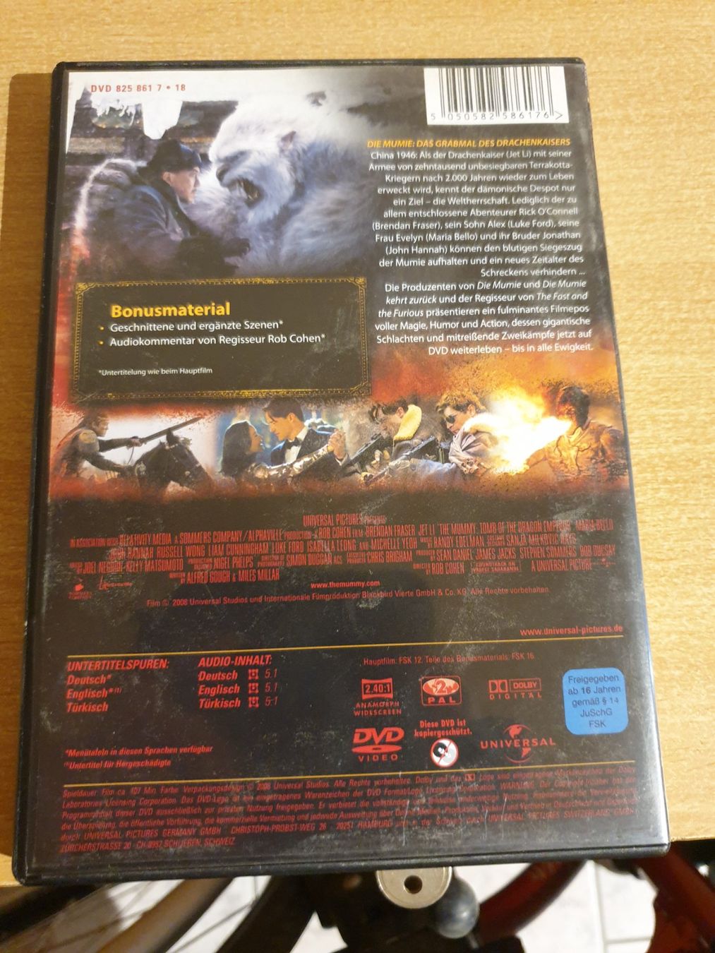 Alle DVDs: Die Mumie - Das Grabmal des Drachenkaisers DVD – Gebraucht aus Kulmerau von fel_r5fj 1