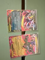 2 Pokemon Karten Mega-Gengar EX und Mega-Dragalge EX