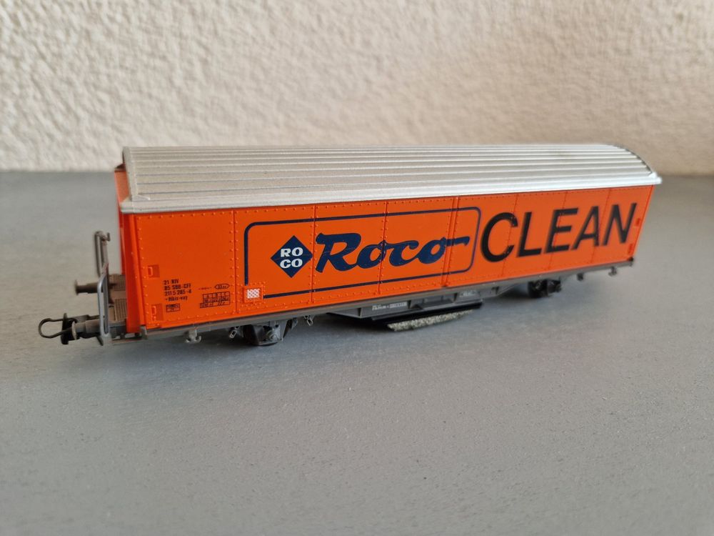 Roco Clean, Schienenreinigungswagen, AC, H0 (Gebraucht) in Bätterkinden ...