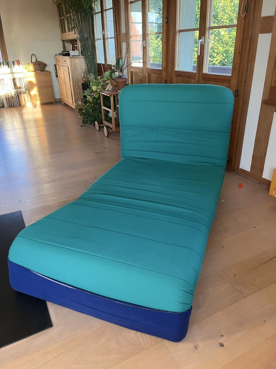 Sofas: Klappsofa türkis blau als Bett oder Liege nutzbar – Gebraucht aus Bern von flo_d62x 3