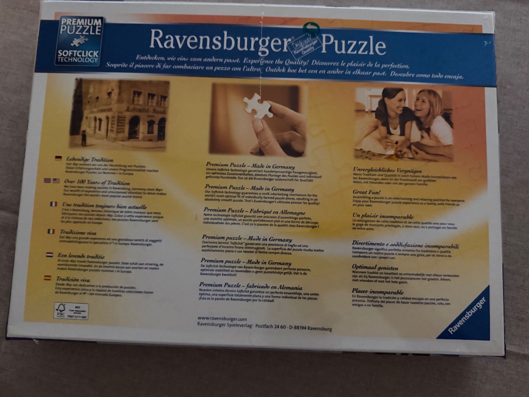Ravensburger Puzzle: Puzzle Ravensburger 1000 pièces Swiss collection – Nuovo e nell'imballaggio originale da Confignon venduto da minos30 3