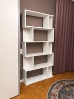 Stilvolles Bücherregal Weiss, modern, 180cm, wie neu! 📚