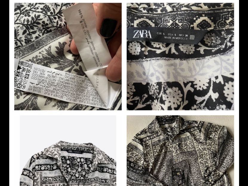 Cos Gonne: ZARA L 42 Neu/NP55CHF PE Bluse – Nuovo (secondo la descrizione) da Kölliken venduto da Hap-7 2
