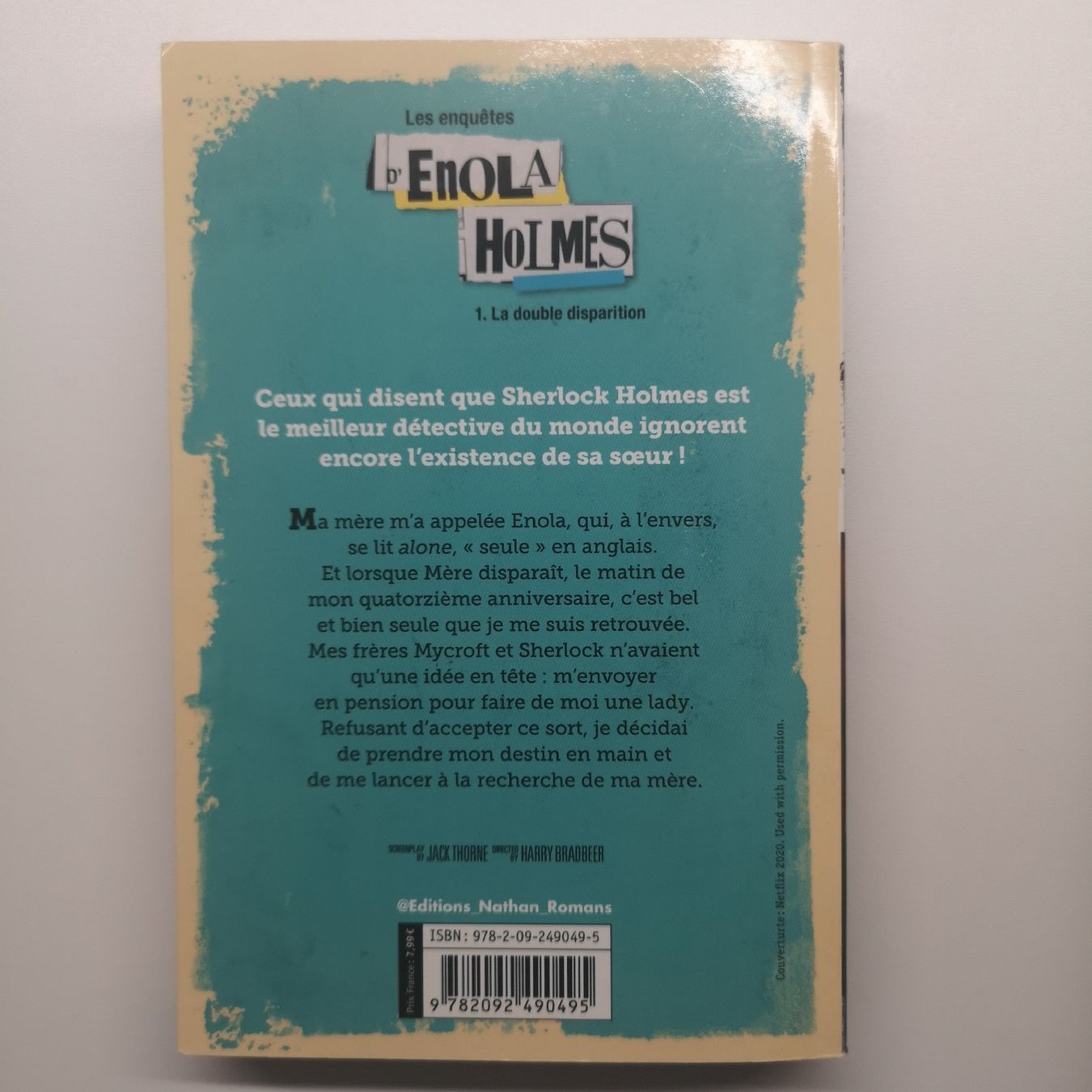 Libri: Livre Enola Holmes, tome 1 – Usato da Cugy VD venduto da pet_58l7 1