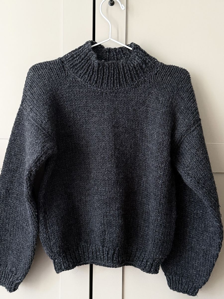 Pullover & Sweatshirts: Handgestrickter Wollpullover Rollkragen 100% Wolle – Gebraucht aus Langnau am Albis von Nataliehershlag 2