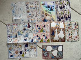 Sticker Elsa und Anna