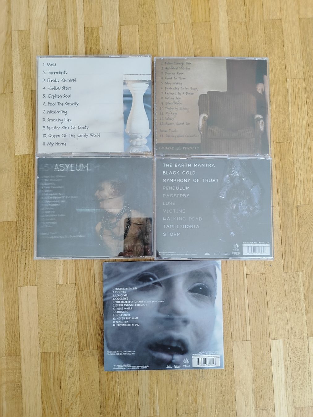 CDs: Collection CDs Infected Rain  – Neuf (Voir description) à Ursy par Sebastien-85 1
