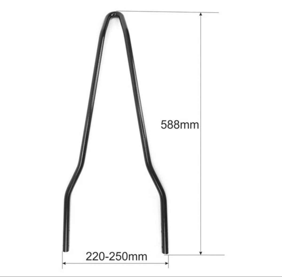 Toutes les pièces détachées moto: Sissy Bar Westland Customs – Neuf avec emballage d'origine à Basel par rau_n87j 2
