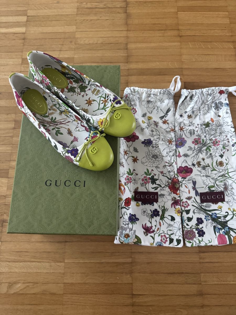 Gucci Scarpe da donna: Gucci flora BALLET FLAT  Gr.38 – Nuovo e nell'imballaggio originale da Bäch SZ venduto da EMMA0111