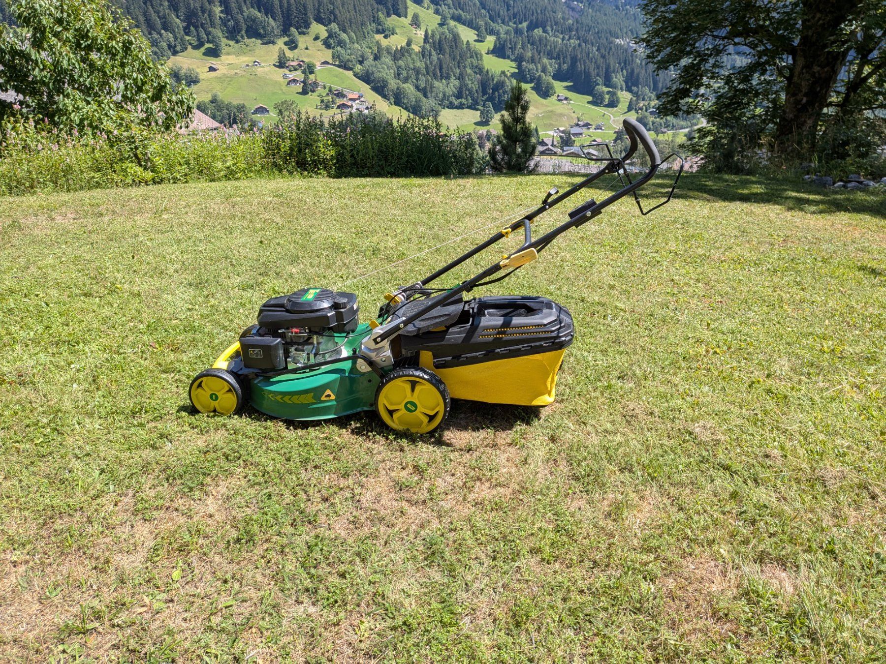 Tagliaerba: Rasenmäher Benzin Okay, wenig gebraucht – Usato da Thun venduto da sob_2knx