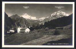 Bérisal, Ortspartie mit Blick zum Fugge