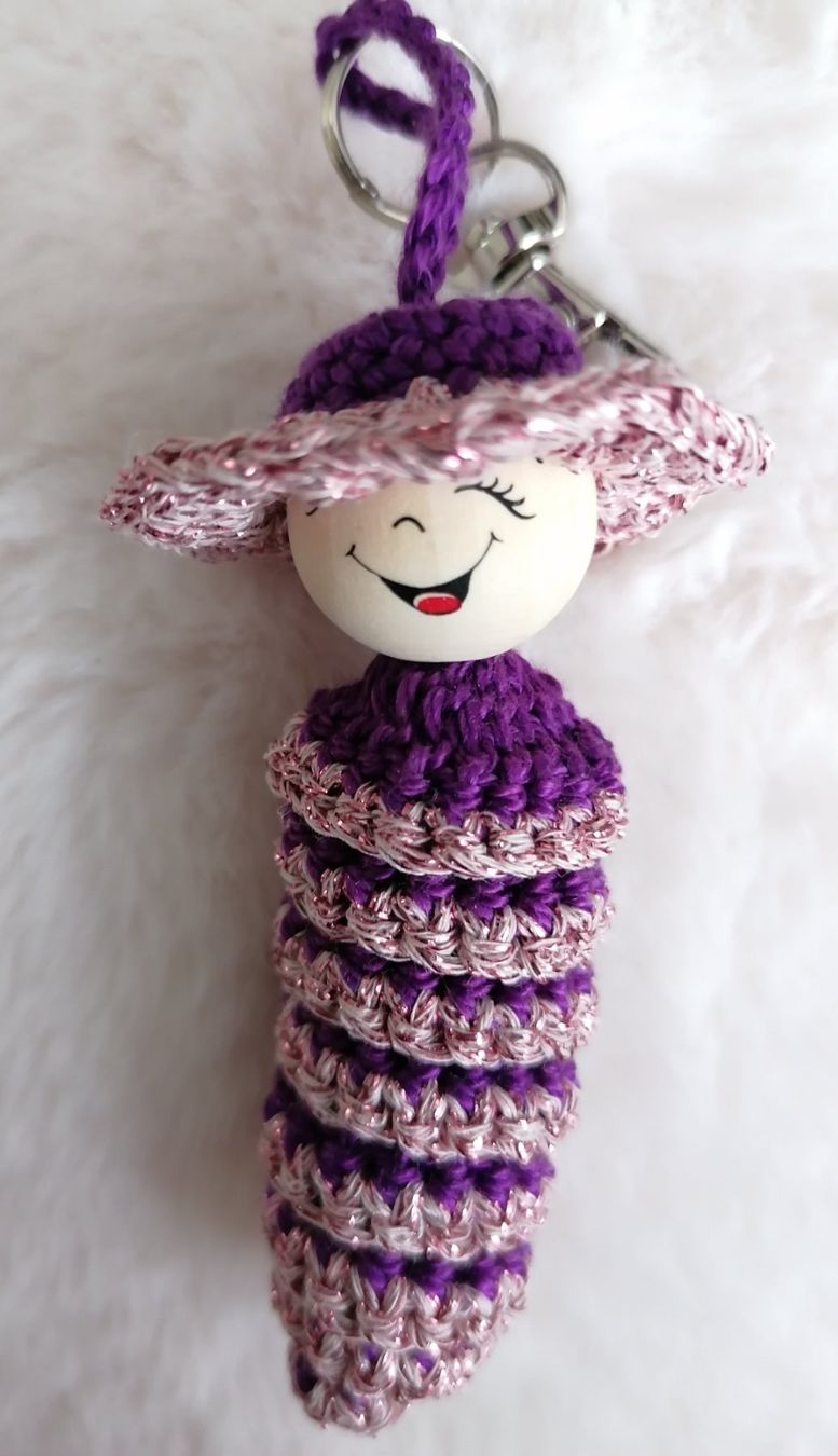 Tutte le decorazioni: Handgemacht Glückswürmchen 3 Stück Violet – Nuovo e nell'imballaggio originale da Rümlang venduto da TRICE67 3