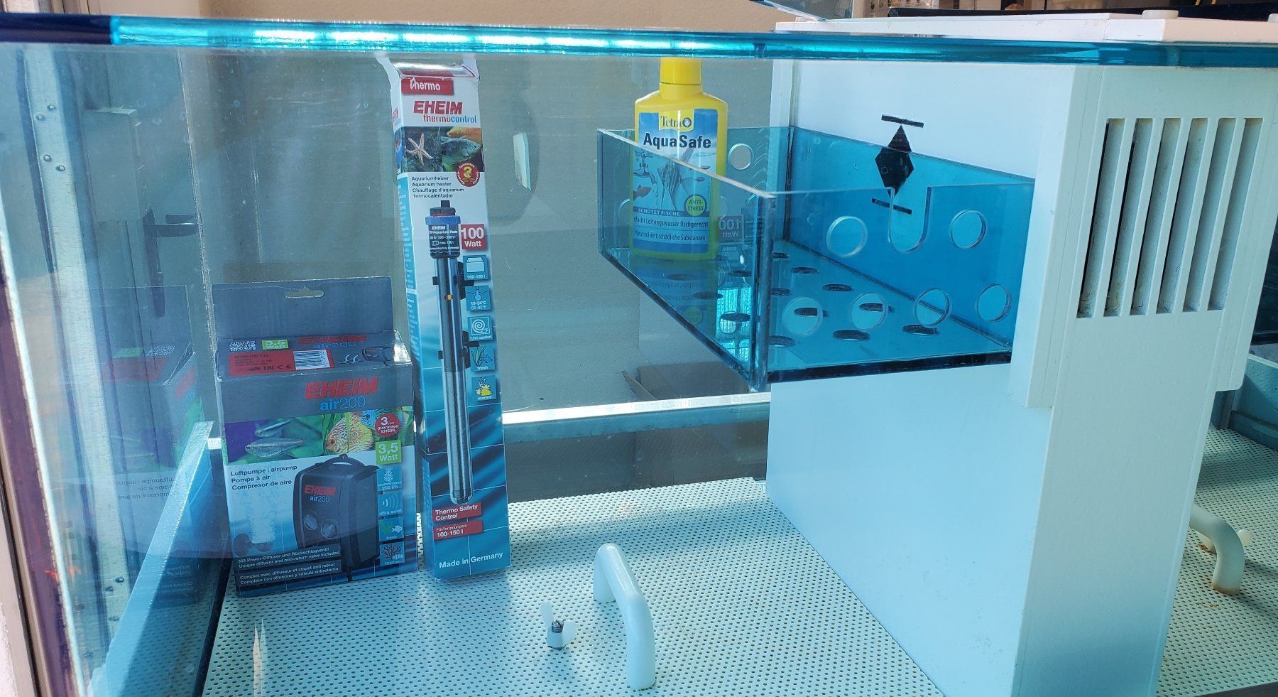Aquarium: Grosses Aquarium mit Kühler – D'occasion à Leuzigen par Impreza89 7