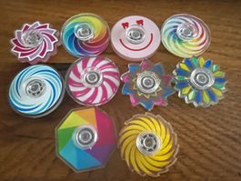 10x Fidget-Spinner: Stressabbau-Konzentrationsförderung-Ruhe