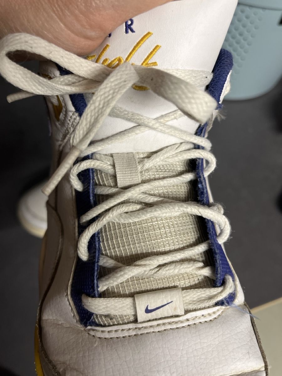 Jordan Scarpe da uomo: Nike Air Flight Mid Weiss/Gelb Grösse 45 – Usato da Aarau venduto da SCH_EV 7