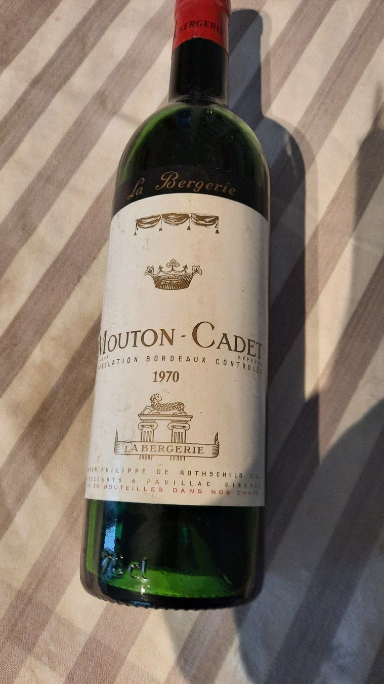Vino: Mouton Cadet  1970 – Nuovo e nell'imballaggio originale da Kilchberg ZH venduto da Ernzi47 2