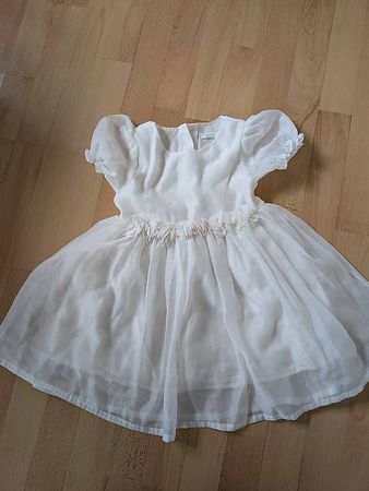 Kleid weiss gr. 104