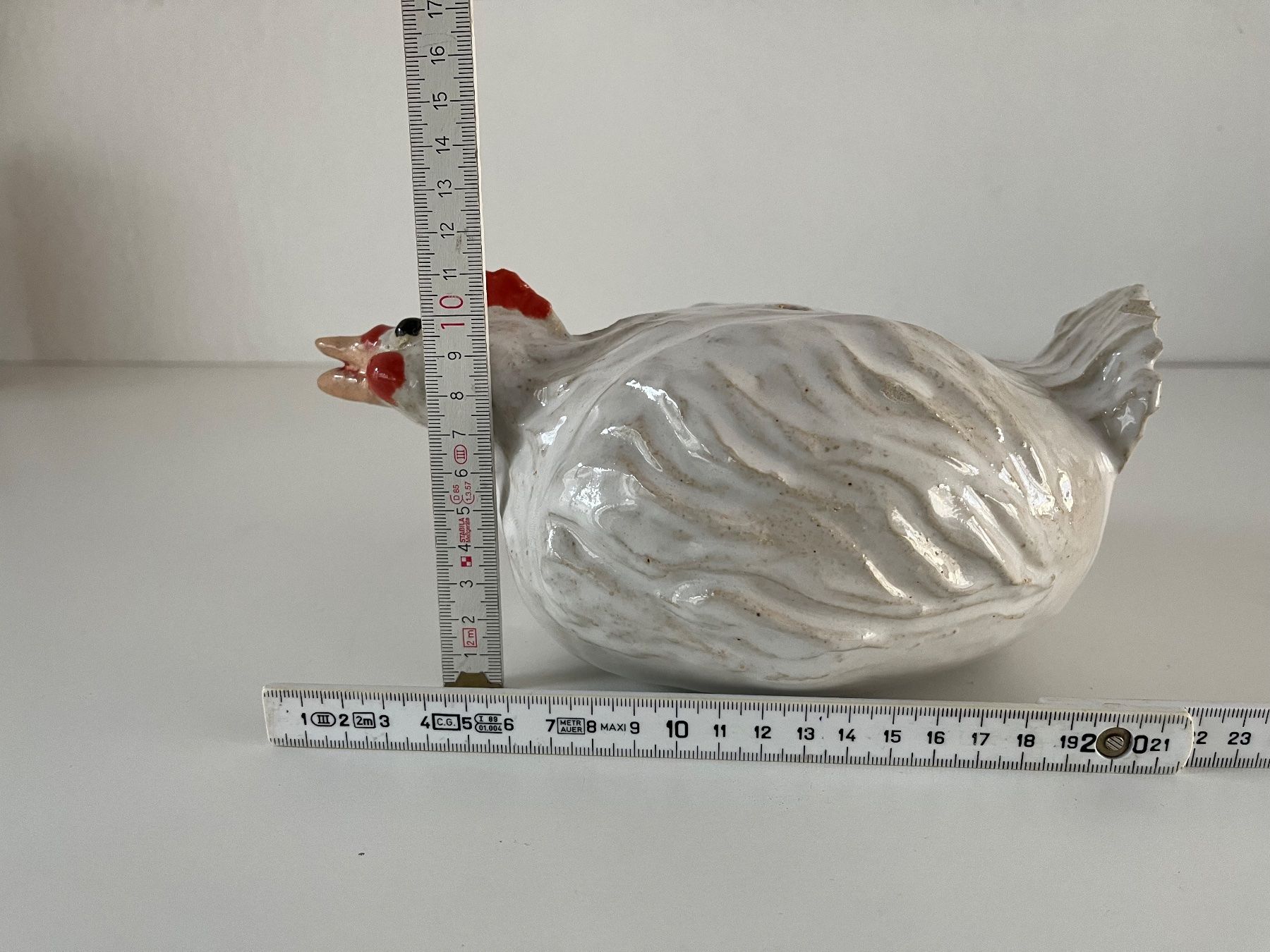Sculture & Statue: Huhn aus Keramik – Usato da Wetzikon ZH venduto da seli03 9