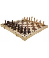 Schachbrett „Saturn“ aus Holz neu Chess