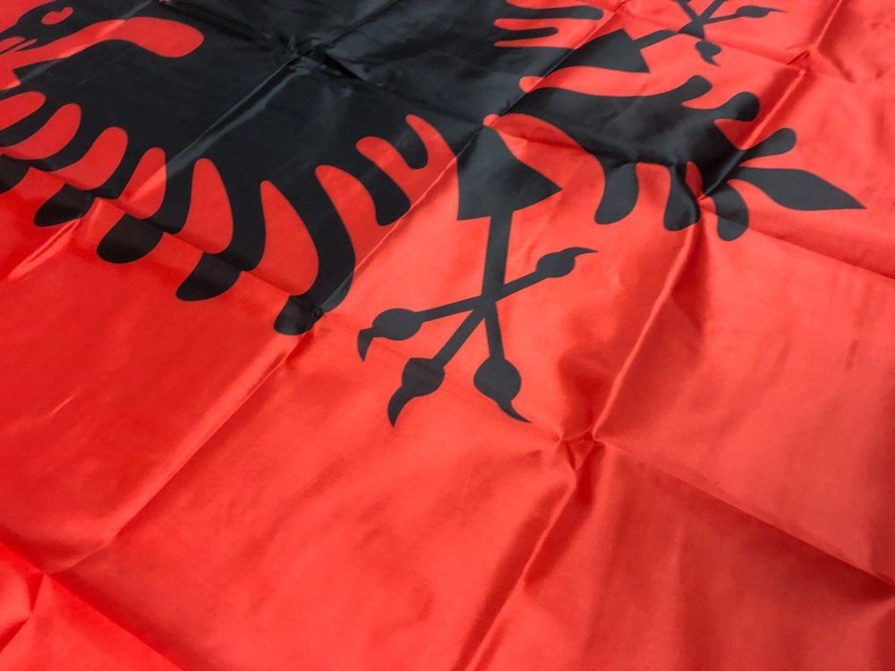 Albanien Fahne Flag Flamur Tirana Pristina Doppeladler Vlora (Neu und ...