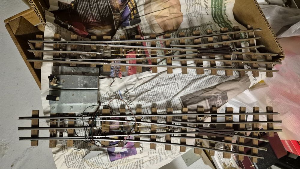 3 x Keiser Weichen Links Spur 0, Neu (Neu (gemäss Beschreibung)) in ...