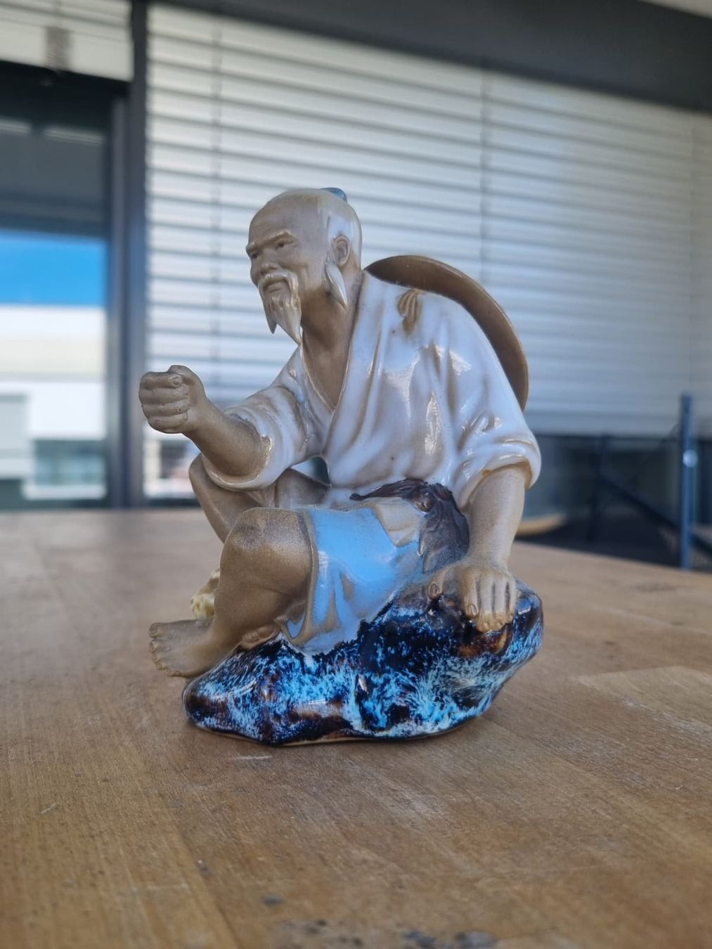 Tutte le decorazioni: Keramikfigur Fischer Vintage Deko – Usato da Zug venduto da Quantipus 1