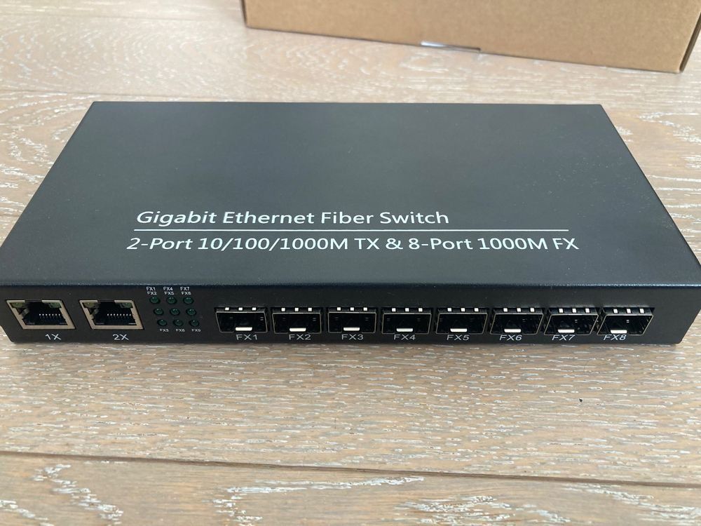 Convertitori: Fiber Ethernet Media Converter – Usato da Meierskappel venduto da mar_qn5m 1