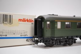 e38 Märklin 4275 DB Hechtwagen 1. Klasse grün