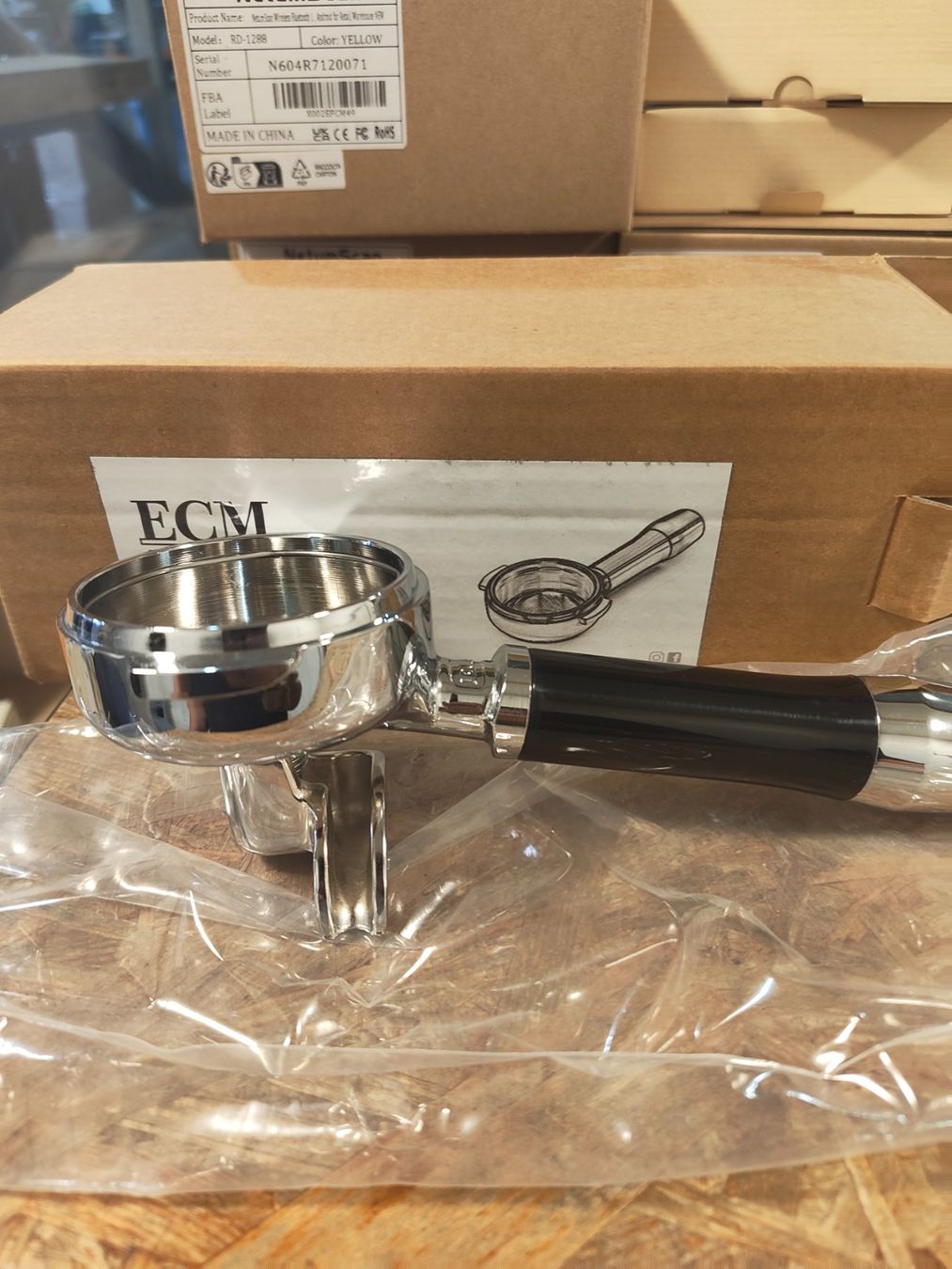 ECM Manufacture Macchine per caffè & Macchine per espresso: ECM Filterträger / Siebträger mit 1 Auslauf – Nuovo (secondo la descrizione) da Regensdorf venduto da Sebastian024