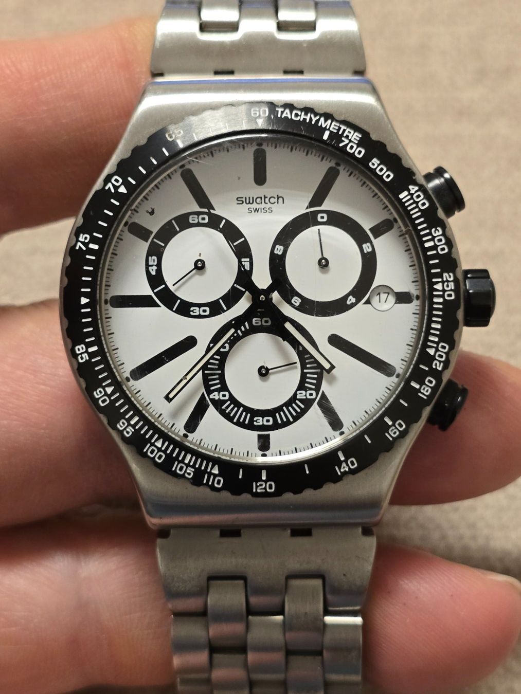 Swatch Orologi: Swatch Chronographe SR936SW – Usato da Basel venduto da Esmen