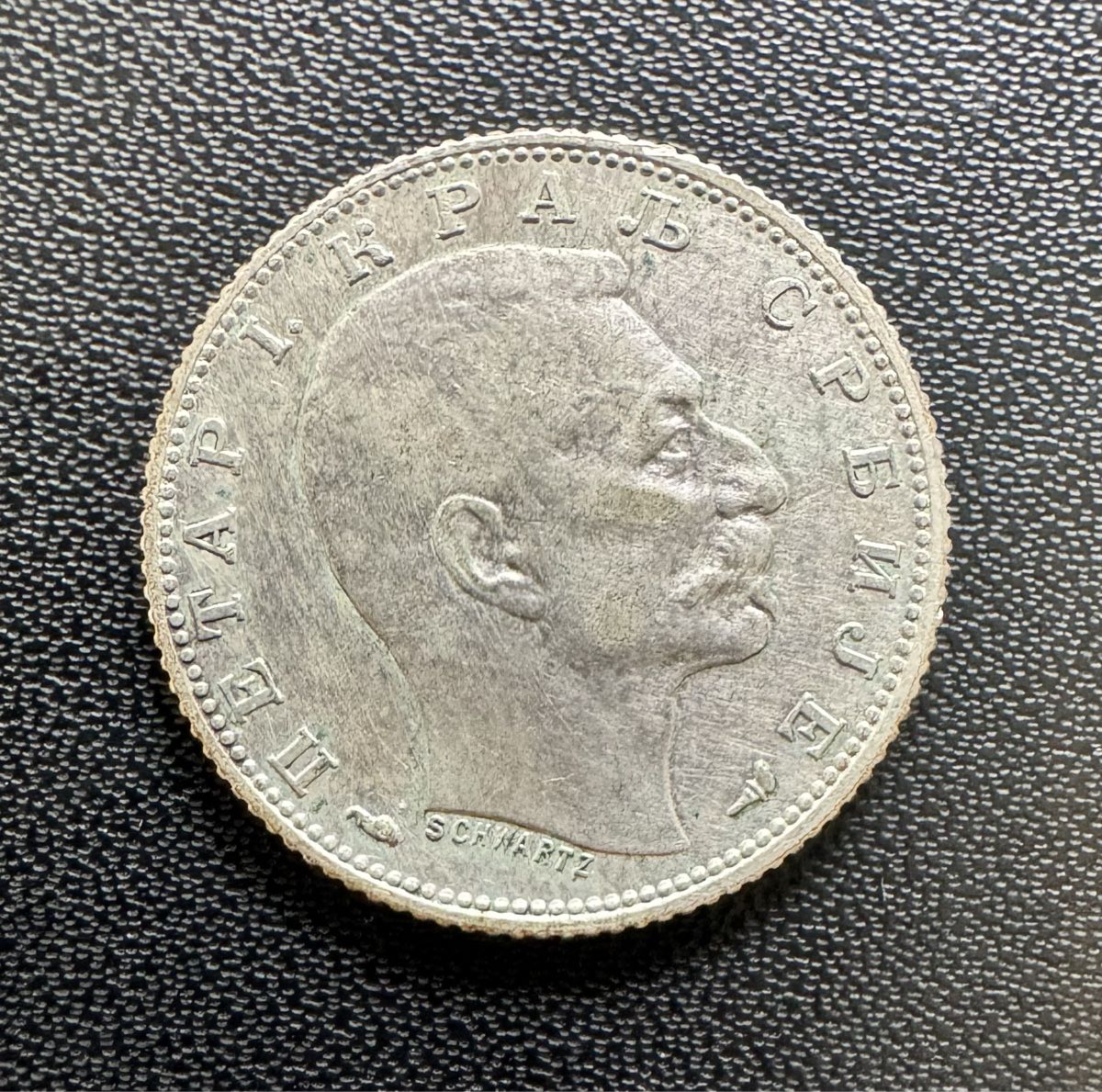 Tutti le monete: Serbien - 1 Dinar 1915 – Usato da Meilen venduto da coins4sale