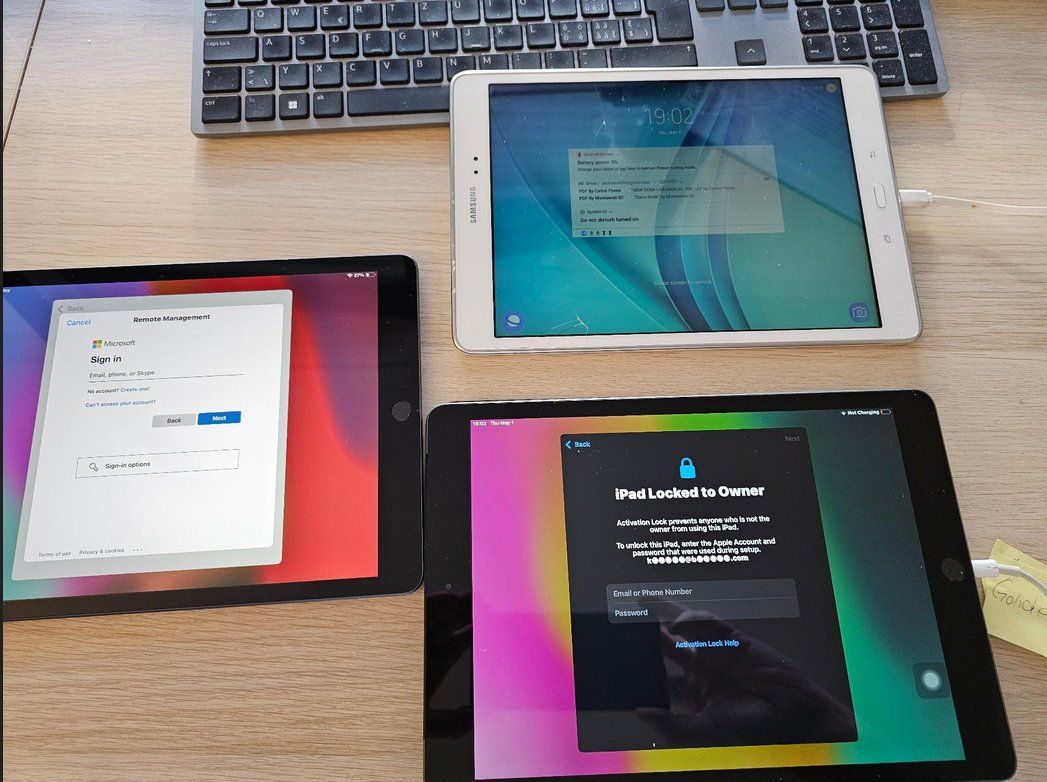 Apple Tablet PC: 2x Apple Ipad und 1x Samsung – Usato da Zürich venduto da masterIT