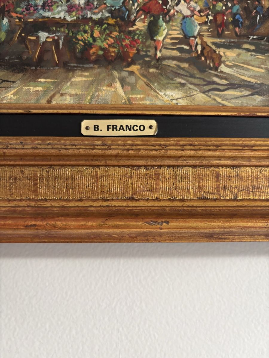 Gemälde: Jolie tableau ancien signé – Gebraucht aus petit lancy von FerreiraLuis 1
