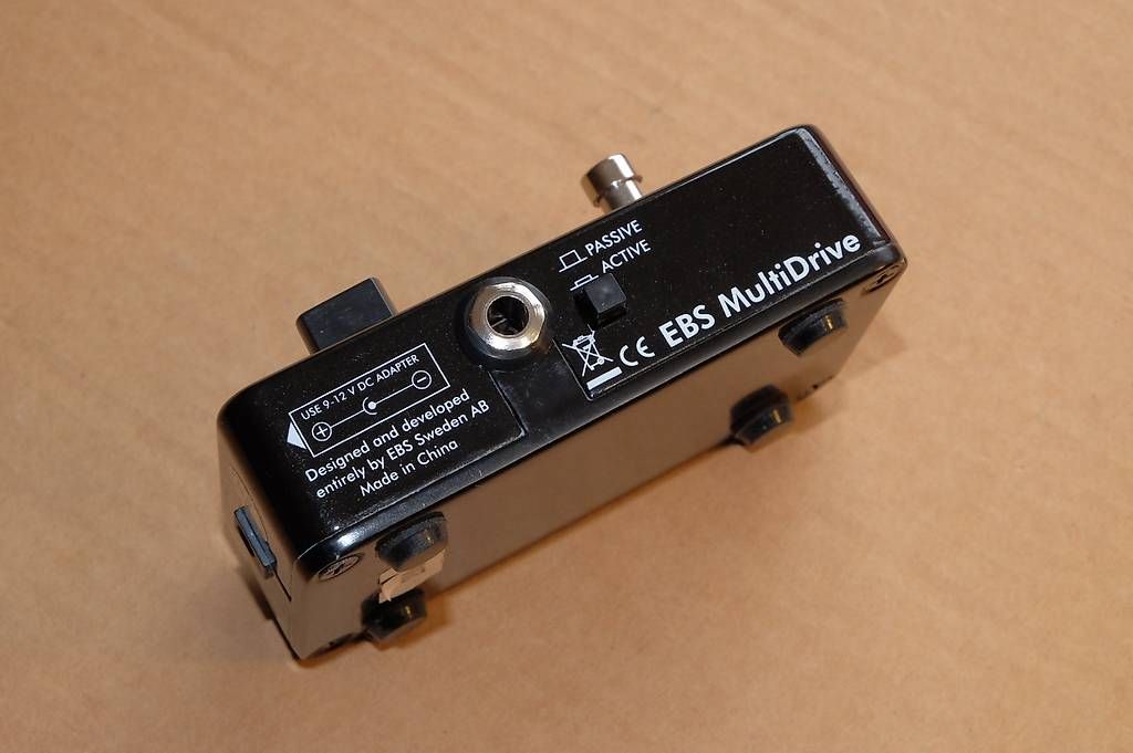 Strumenti musicali: EBS Multi Drive Studio Edition Zerr Pedal Bass - NEU – Usato da Basel venduto da Bertob 3