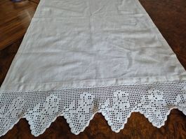 Küchentuch/Gästetuch mit Häkelspitze