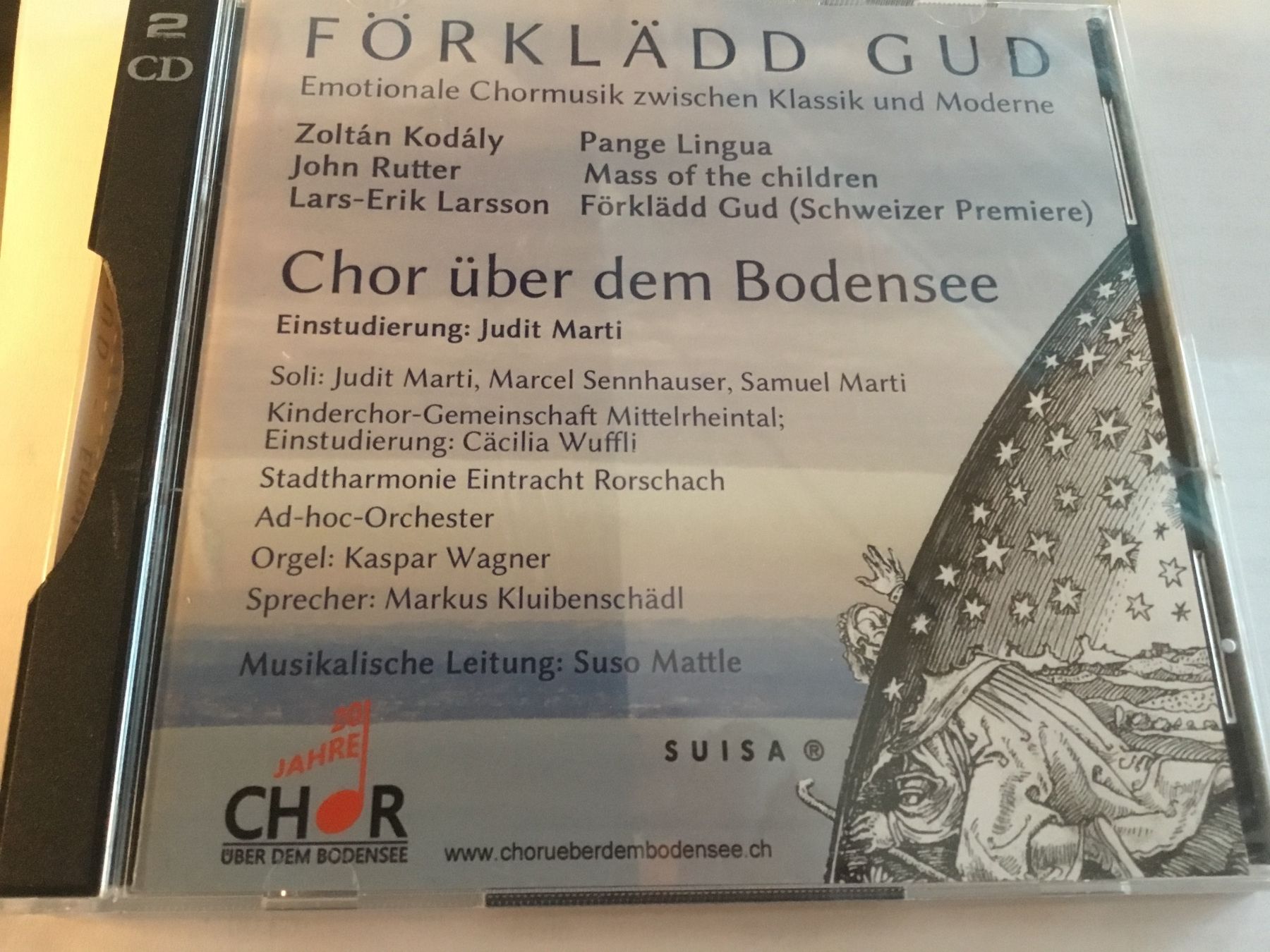 CD: 2CD Förklädd Gud, Chor über dem Bodensee – Usato da Thierachern venduto da sweden08