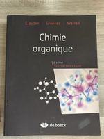 Livre de chimie organique, éditions De Boeck