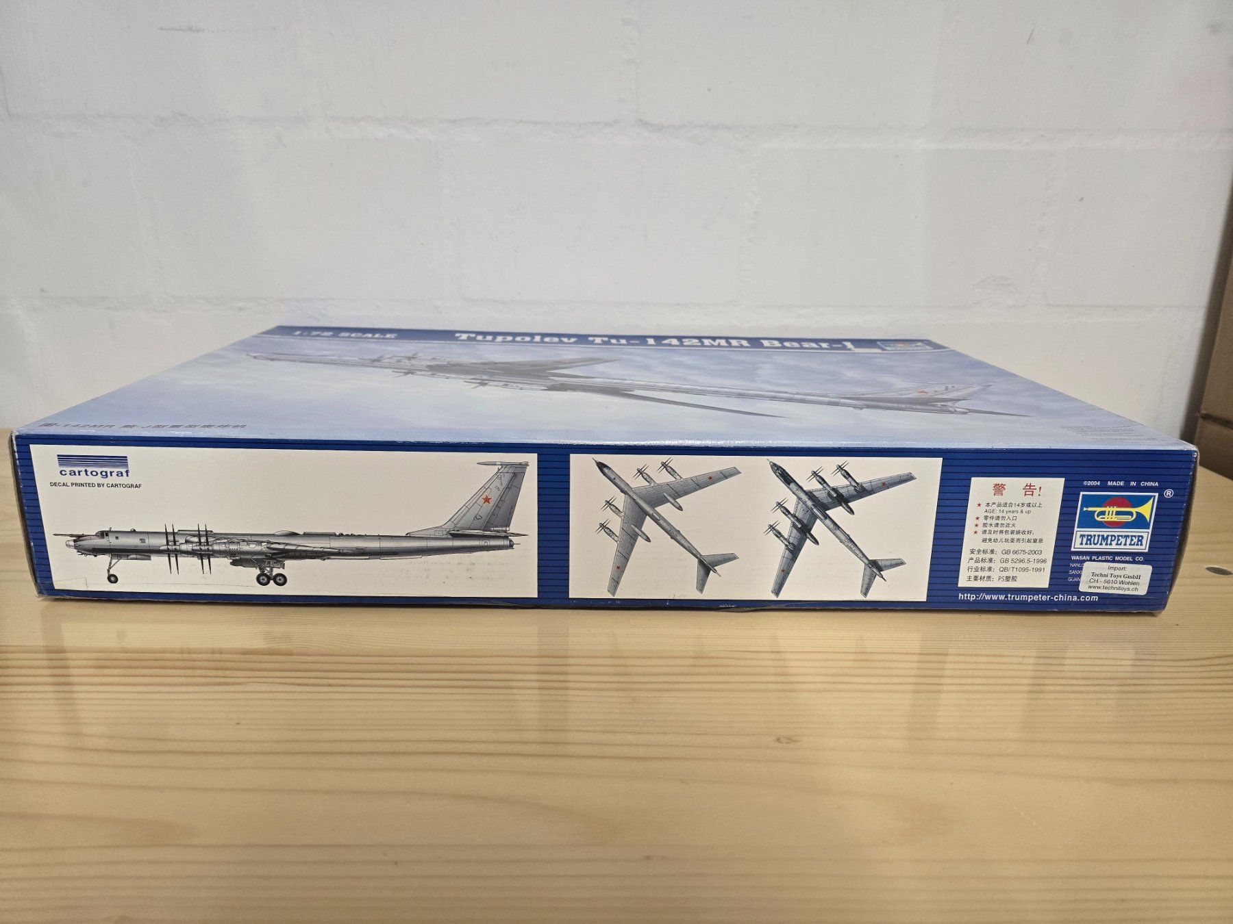 Kit di modellismo & Modellini statici: Bausatz, Tupolev Tu-142, 1:72, Trumpeter – Nuovo (secondo la descrizione) da Bachenbülach venduto da Obi-meow-kenobi 1